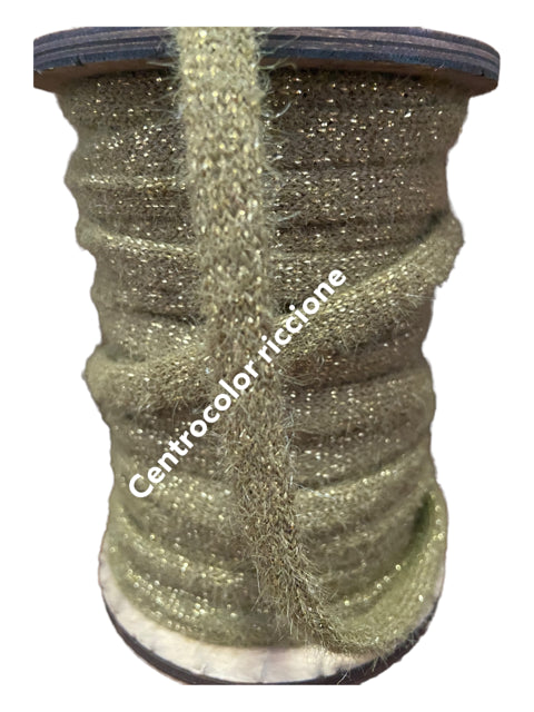 Tubolare lurex peluches 1cm al metro