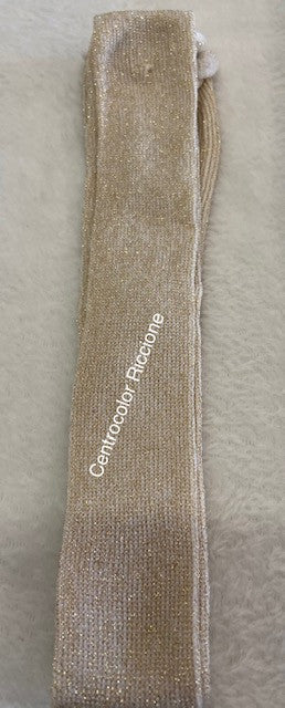 Tubolare lurex per gnomo Cesarino 4,5 x 1mt