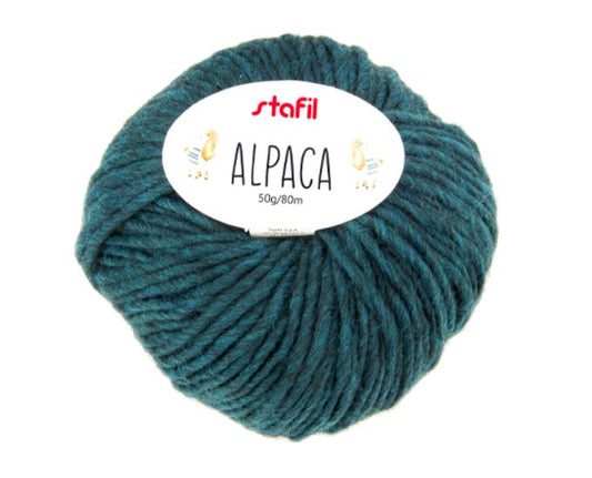 Lana Alpaca 50 gr verde petrolio
