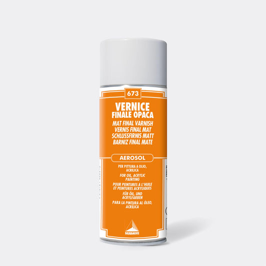 VERNICE FINALE OPACA SPRAY 400ML  673