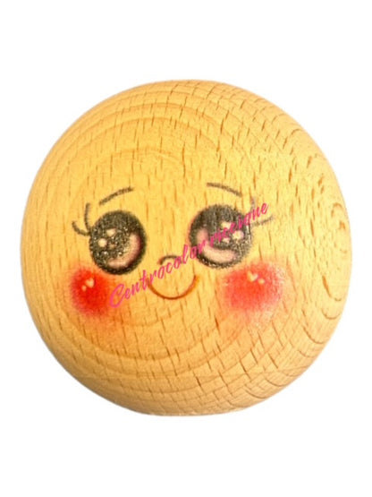 visi decorati legno 2,5 diam.