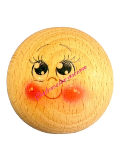 visi decorati legno 2,5 diam.