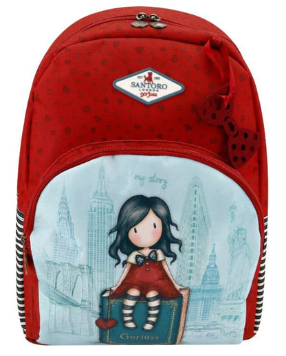 Zaino doppia zip Gorjuss Cityscape 693GJ07 My Story