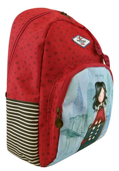 Zaino doppia zip Gorjuss Cityscape 693GJ07 My Story